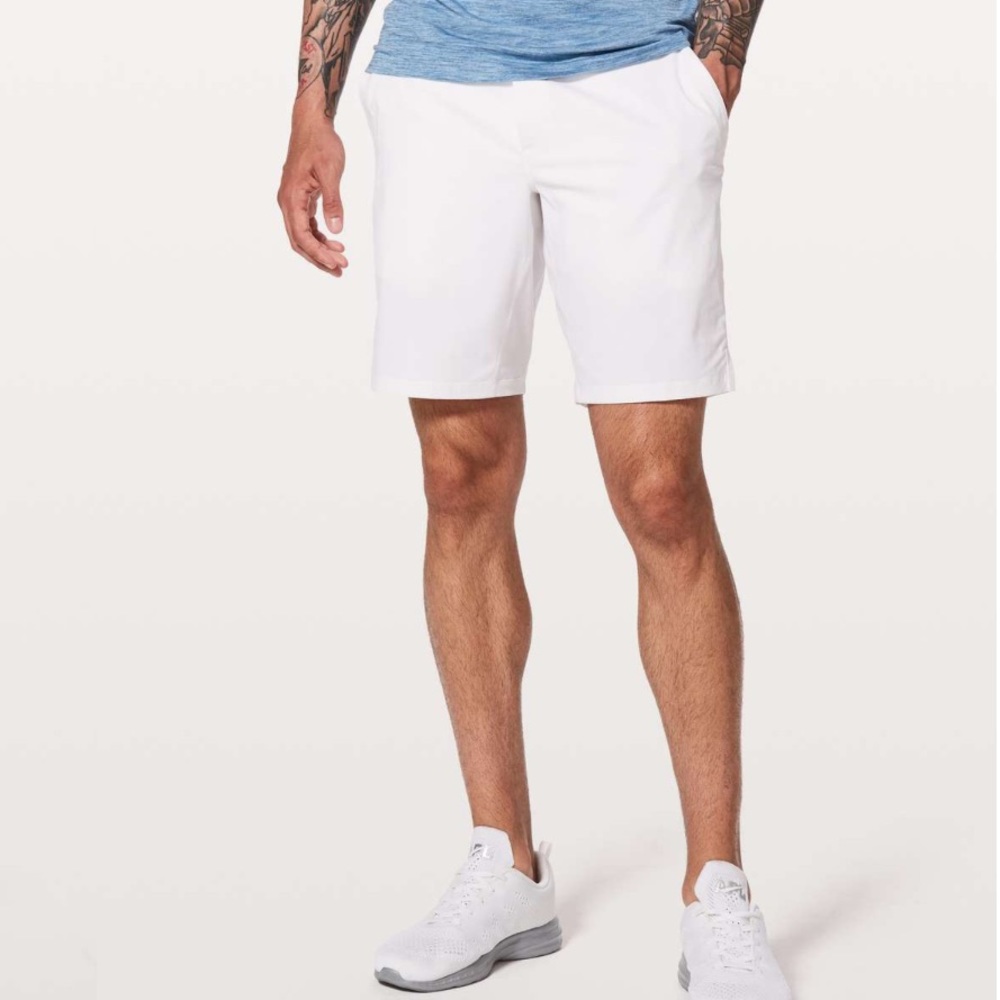 lululemon athletica White Athletic Shorts